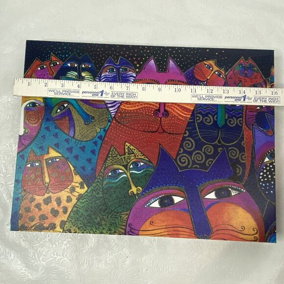 Laurel Burch Fantasticats Canvas Wall Art - Picture 8 of 11